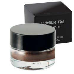 CLEAR JAR W/BLACK CAP AND BOX