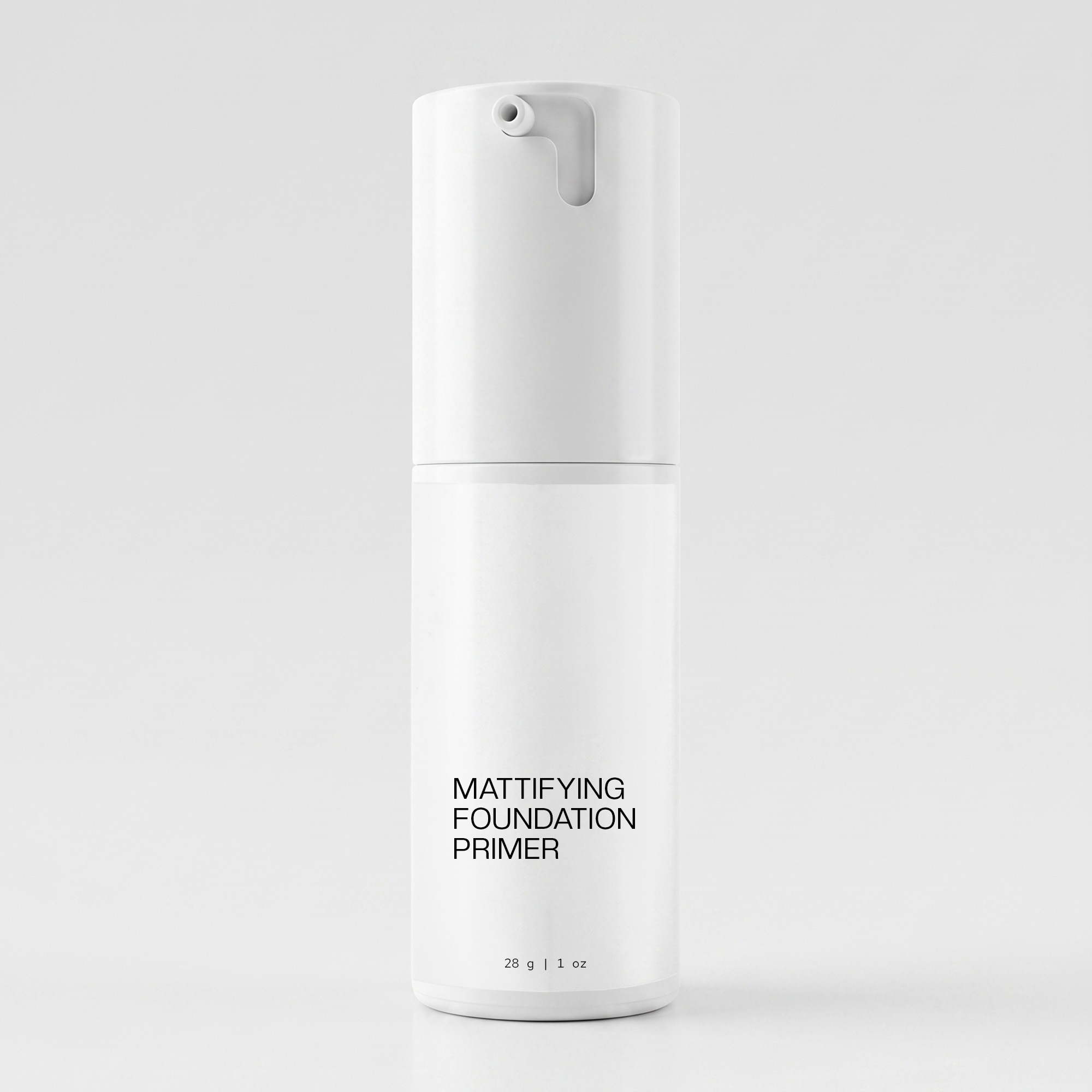 1 OZ WHITE AIRLESS